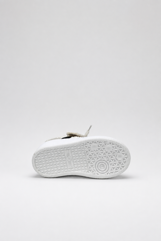 ونس بچگانه دو خط طرح تدی تولید ایران رنگ سفید (بند تزیینی)