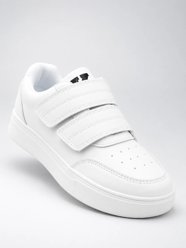 ونس اسپرت دو چسبی وارداتی برند K Shoes – رنگ تمام سفید(ALL WHITE)