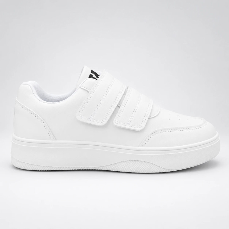 ونس اسپرت دو چسبی وارداتی برند K Shoes – رنگ تمام سفید(ALL WHITE)