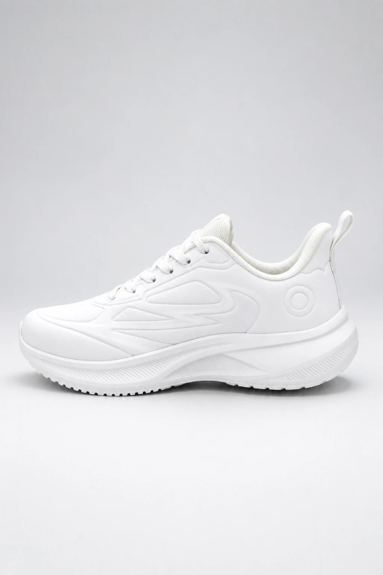 کتانی اسپرت و رانینگ وارداتی برند BEITA – رنگ تمام سفید (All White)